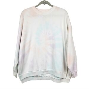 American Eagle Outfitters AEO Ahh-mazingly Soft Oversize Pastel Tie Dye XS